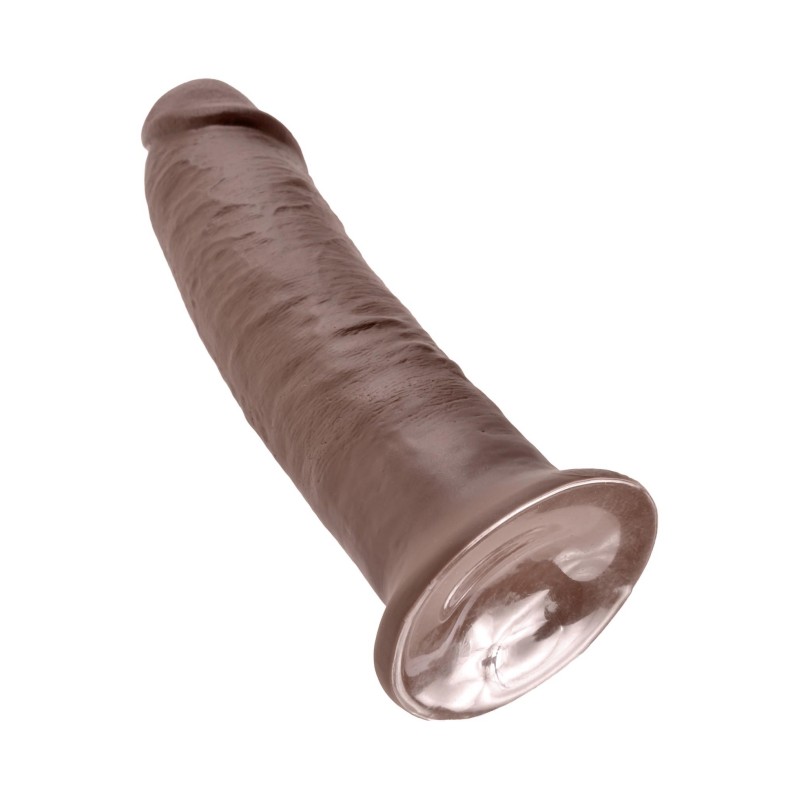 Dildo-COCK 10 INCH BROWN